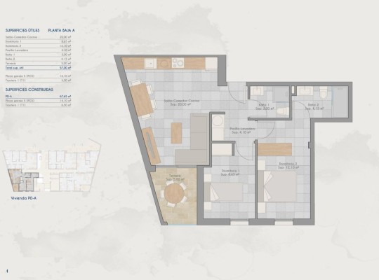 Apartment San Pedro del Pinatar (Lo Pagan) #RD-N9618