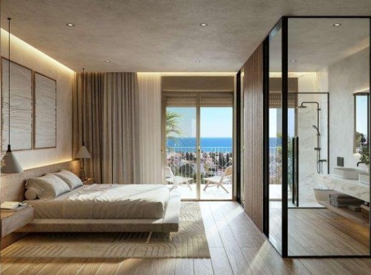 Moderní bydlení u moře mezi Torremolinos a Benalmádenou