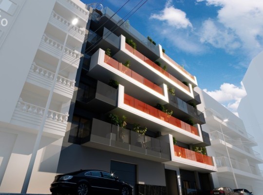 Luxury apartments in Torrevieja, a few minutes from Cura beach.