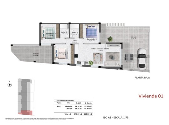 Pilar de La Horadada (pueblo), Bungalow #CQ-00-15204