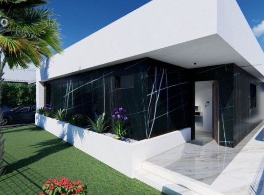 Fantastic villas with pool and solarium next to La Finca golf course