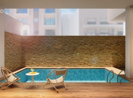 LUXURY BAPARTMENTS ABOUT 200 METRES FROM THE CURA BEACH, TORREVIEJA.