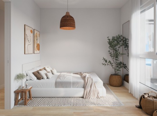 Nové luxusní apartmány v 1. linii u pláže, Corralejo, Fuerteventura