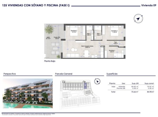 Other areas (Santiago de la Ribera), Apartment #CQ-00-46837