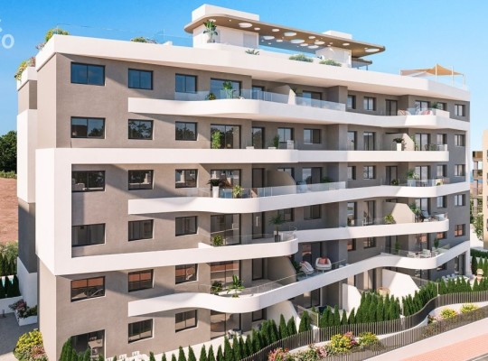 Novostavba apartmánů pouhých 300 metrů od pláže