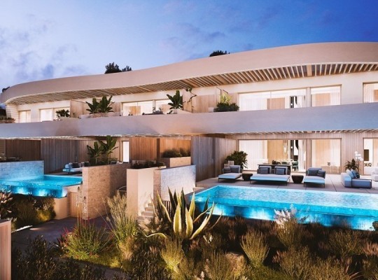 Luxusní penthousy a apartmány na pláži, Marbella