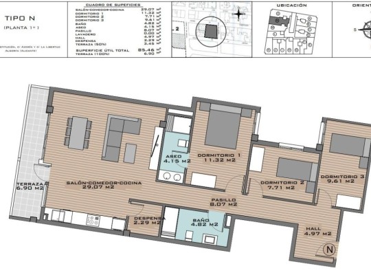 Algorfa (Pueblo), Apartment #RD-N8098