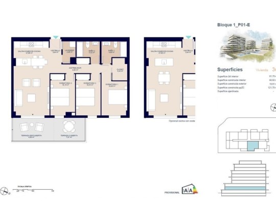 Villajoyosa (Playa del Torres), Apartment #CQ-00-65839