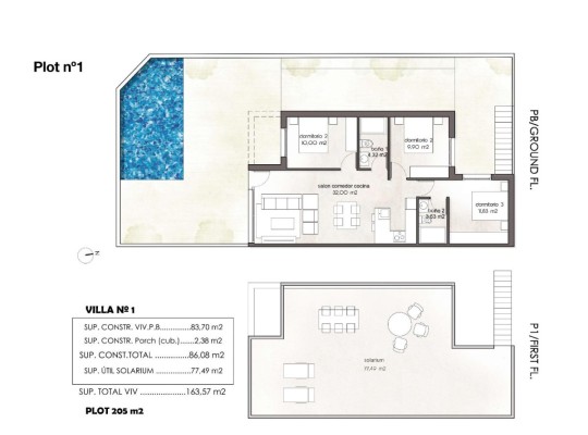 Pilar de La Horadada (Pilar De La Horadada), Villa #RD-N7905