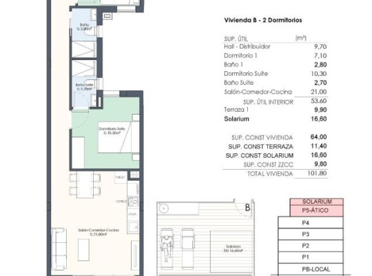 Torrevieja (Habaneras), Apartment #CQ-00-49062