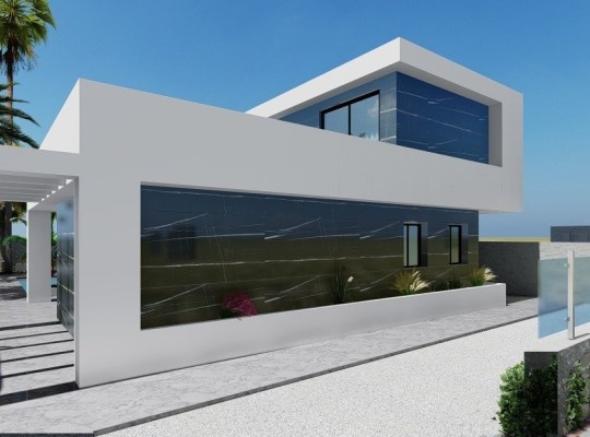 Fantastic villas with pool and solarium next to La Finca golf course