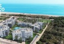 Nové apartmány 1. linie u pláže, Almerimar, Malaga- východ