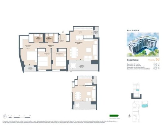 Alicante (Benalua), Apartment #CQ-00-24292
