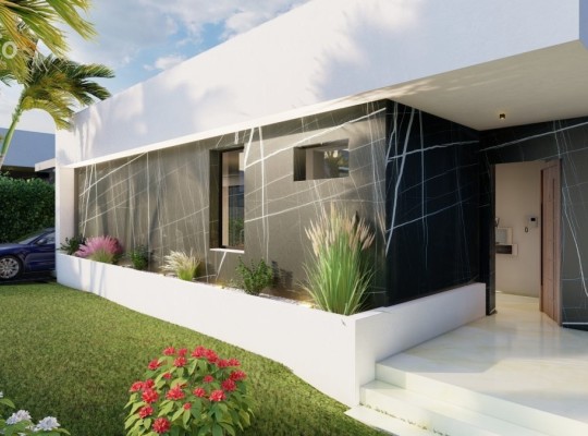 Fantastic villas with pool and solarium next to La Finca golf course
