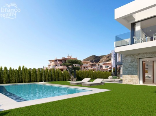 Luxury detached villas in Sierra Cortina, Finestrat, Costa Blanca North