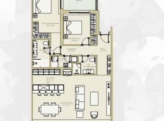 Luxusní apartmány s výhledem na moře v La Resina, Estepona