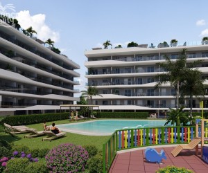 New project in Santa Pola, just 200 meters from LISA beach.