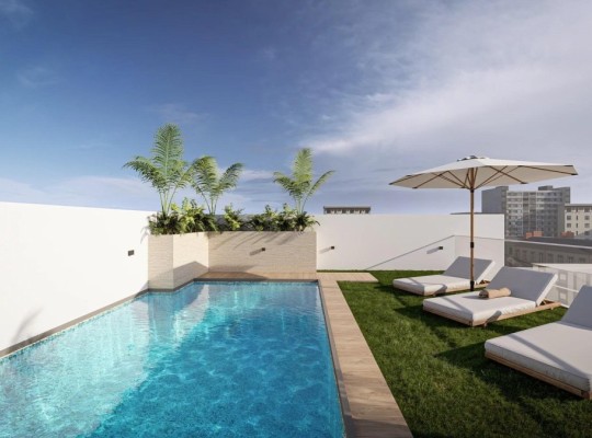 Studia a apartmány s možností turistické licence!  Playa de Acequion, Torrevieja