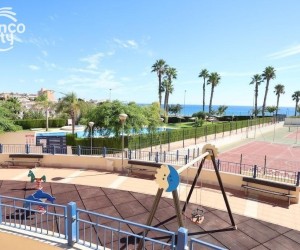 Střešní penthouse s výhledem na moře, jen 100m od pláže, Mil Palmeras