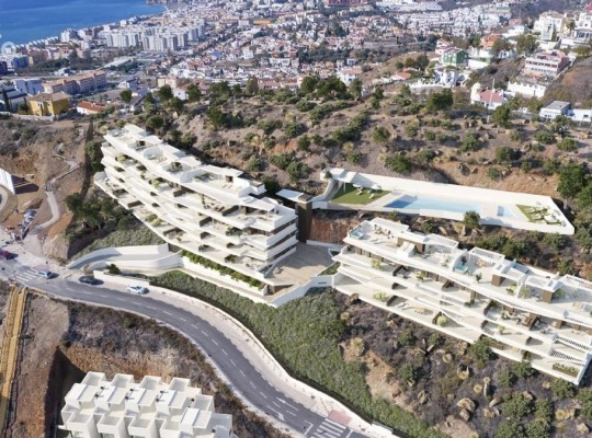 Apartmány s krásným výhledem v Rincon de la Victoria