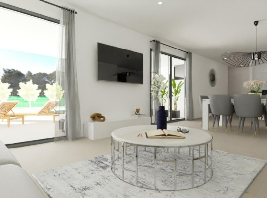 Hondón de las Nieves (Urbaniz La Montañosa), Villa #RD-N9354