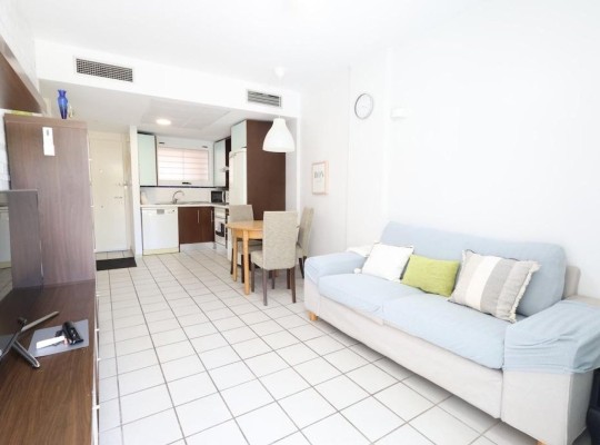 Apartmán s velkou terasou, rezidenční komplex La Calma, Playa Flamenca (Orihuela) Costa)