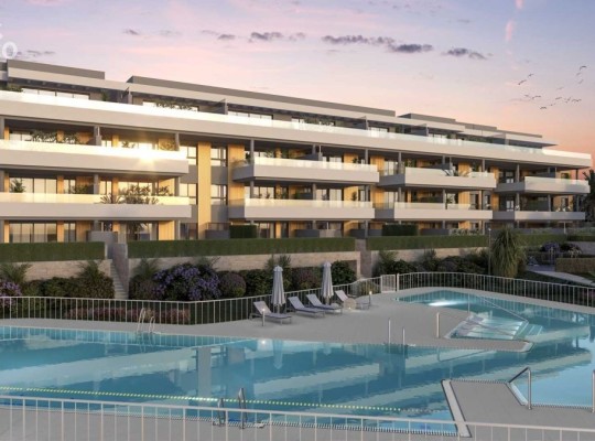 Apartmány s velkou terasou 700m od pláže Carihuela