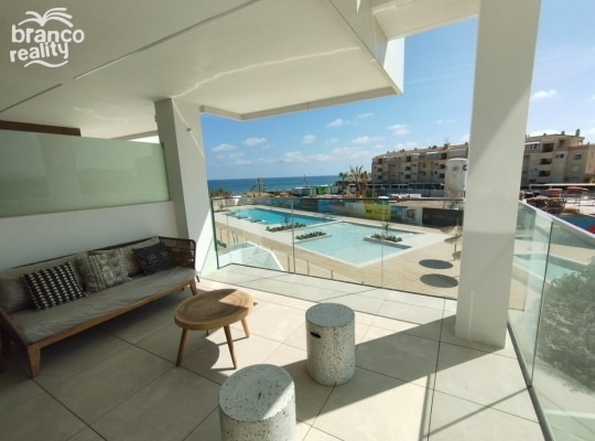 Moderní apartmán 1.linie u pláže, Denia