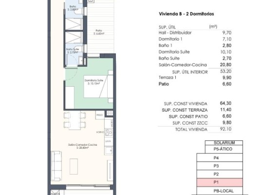 Torrevieja (Habaneras), Apartment #RD-N7745