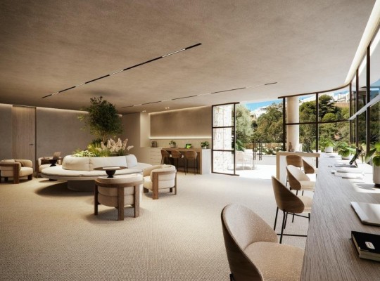 Prémiové bydlení u pláže s panoramatickými výhledy a rychlým spojením do Málagy