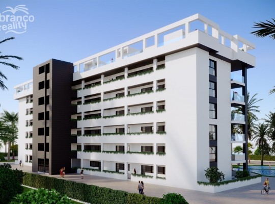 Residential complex 700 meters from La Mata beach
