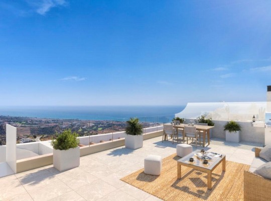 Apartmány s výhledem na moře, Rincon (Malaga)