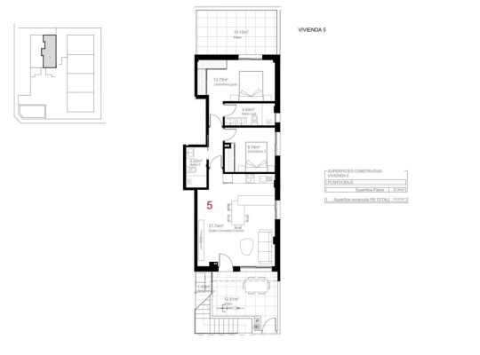 Pilar de La Horadada (pueblo), Bungalow #CQ-00-37289