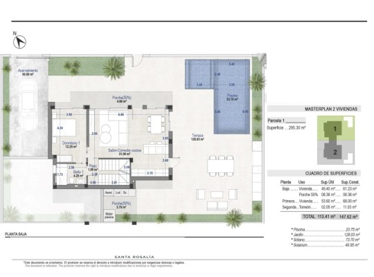 Torre Pacheco (Santa Rosalia Lake and Life Resort), Villa #RD-N9299