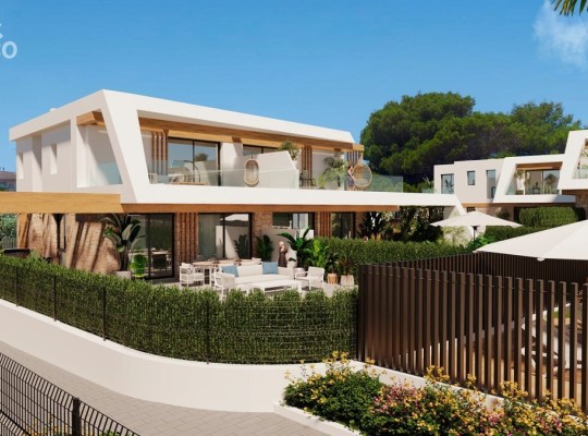 NOVÁ VÝSTAVBA - Dvojdomky a bungalovy na privilegovaném místě - pobřeží Cala Ratjada