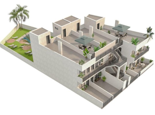 Hondón de las Nieves (La Canalosa), Bungalow #CQ-00-82840