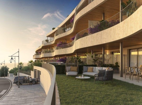 Moderní byty s velkými terasami a vyhřívaným bazénem v El Higueron, Fuengirola