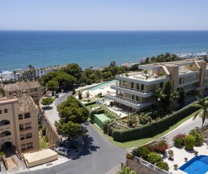 Moderní bydlení s výhledem na moře, 500m od pláže, Mijas Costa, Marbella