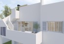 Terraced houses near the beach in Torre de La Horadada