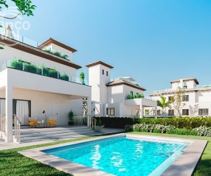 Vila s bazénem 800m od pláže, La Marina(Natura Pinet)