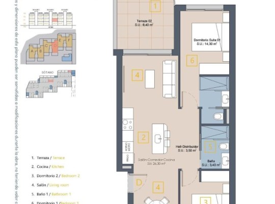 Los Alcazares (Serena Golf), Apartment #RD-N9249