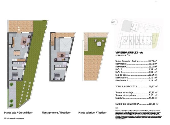 Pilar de La Horadada (pueblo), Townhouse #CQ-00-45862