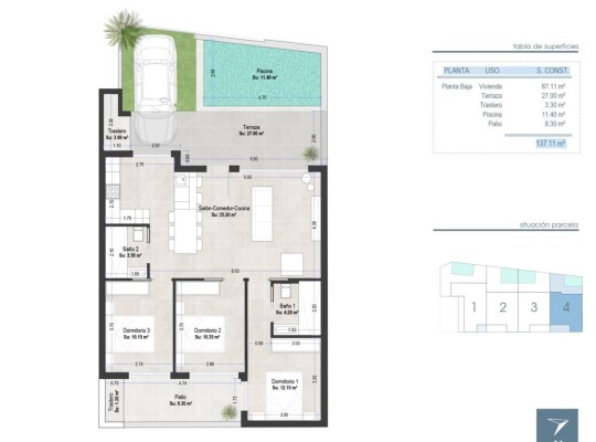 San Pedro del Pinatar (Las esperanzas), Bungalow #CQ-00-61679