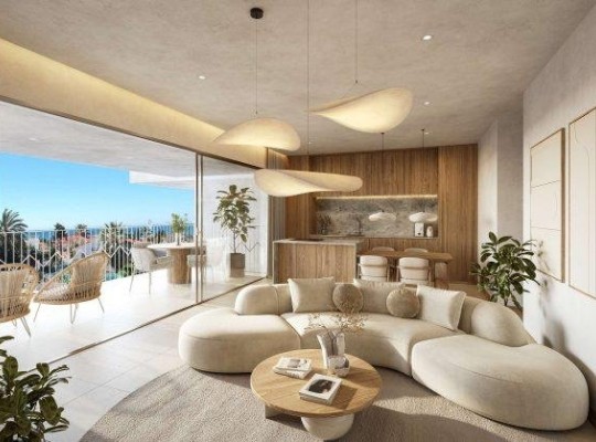Moderní bydlení u moře mezi Torremolinos a Benalmádenou