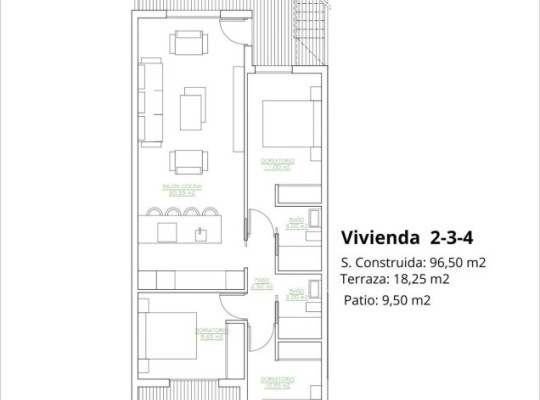 San Pedro del Pinatar (Los Antolinos), Bungalow #RD-N8849