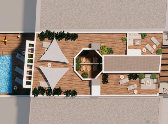 Torrevieja (Playa de El Cura), Penthouse #RD-N9201