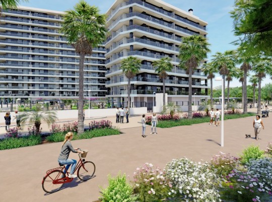 Ideální místo pro celoroční užívání pláže a slunce na pobřeží Costa del Azahar, Torre la Sal.