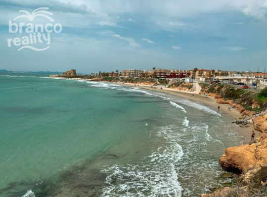 Terraced houses near the beach in Torre de La Horadada