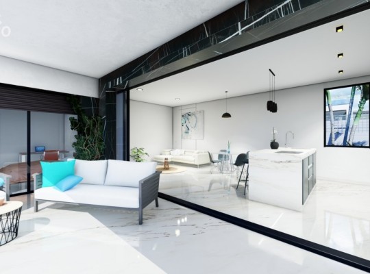 Fantastic villas with pool and solarium next to La Finca golf course