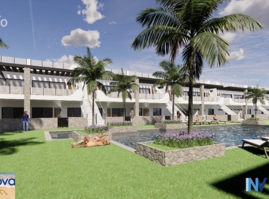 Complex with 2 or 3 bedroom apartments in Punta Prima